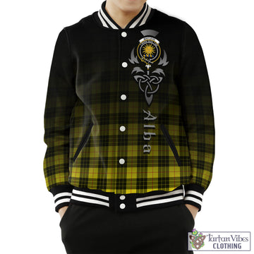 MacLeod (McLeod) Tartan Baseball Jacket Featuring Alba Gu Brath Family Crest Celtic Inspired