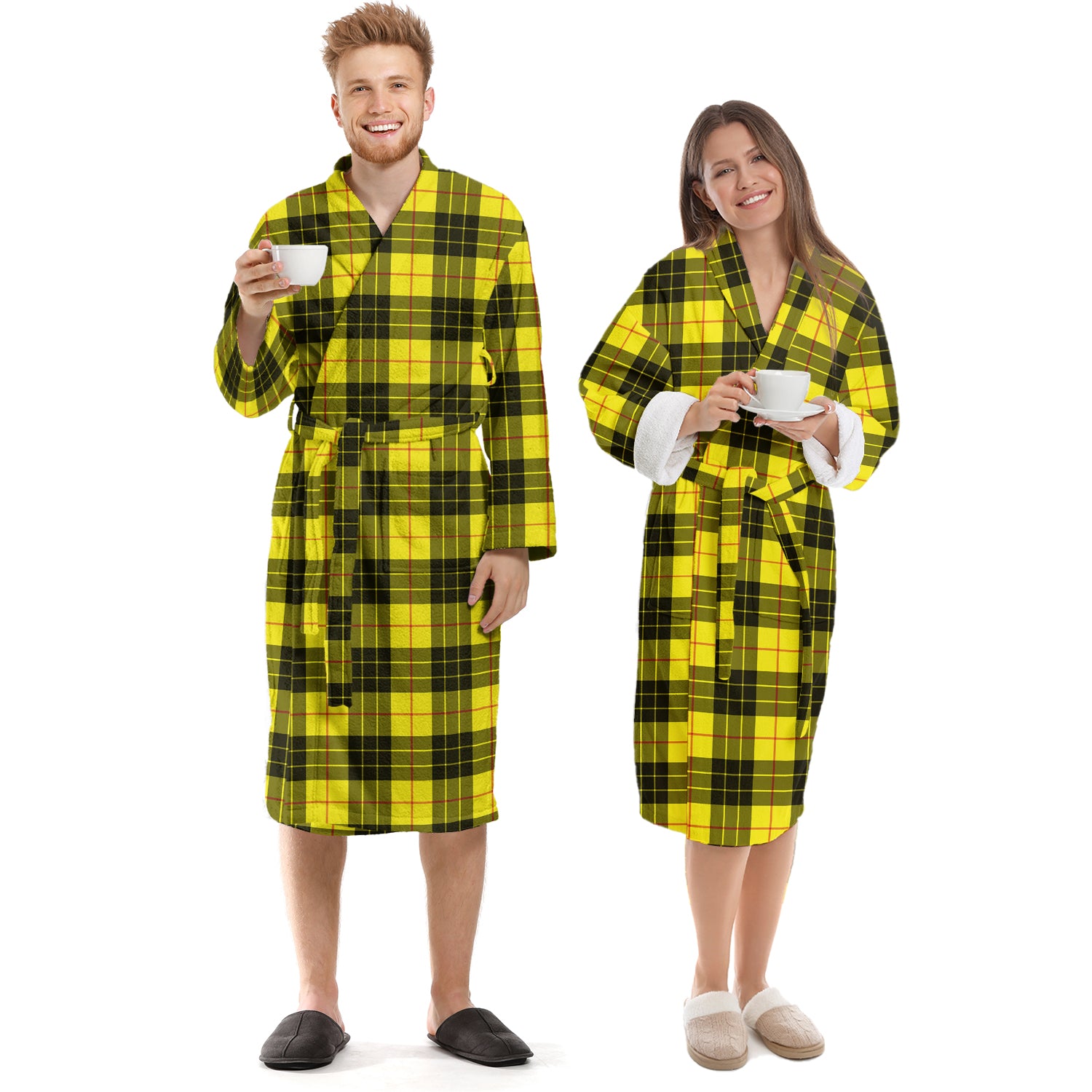 MacLeod (McLeod) Tartan Bathrobe Unisex S - Tartan Vibes Clothing