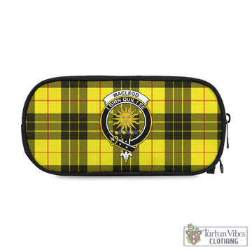 MacLeod (McLeod) Tartan Pen and Pencil Case with Family Crest