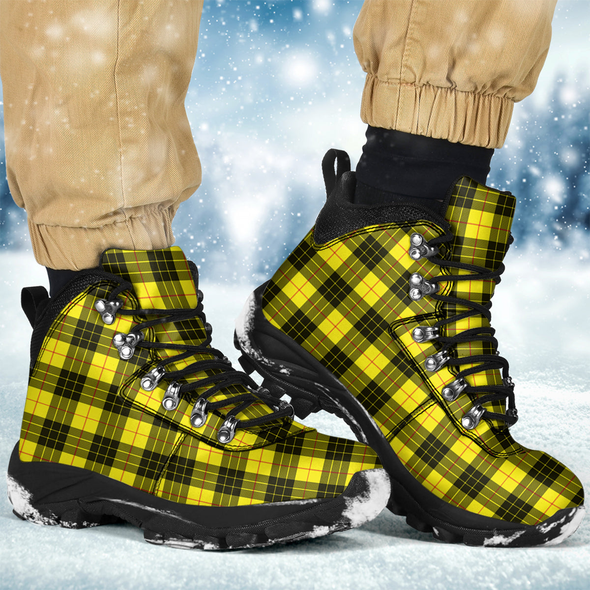 MacLeod of Lewis Modern Tartan Alpine Boots - Tartanvibesclothing