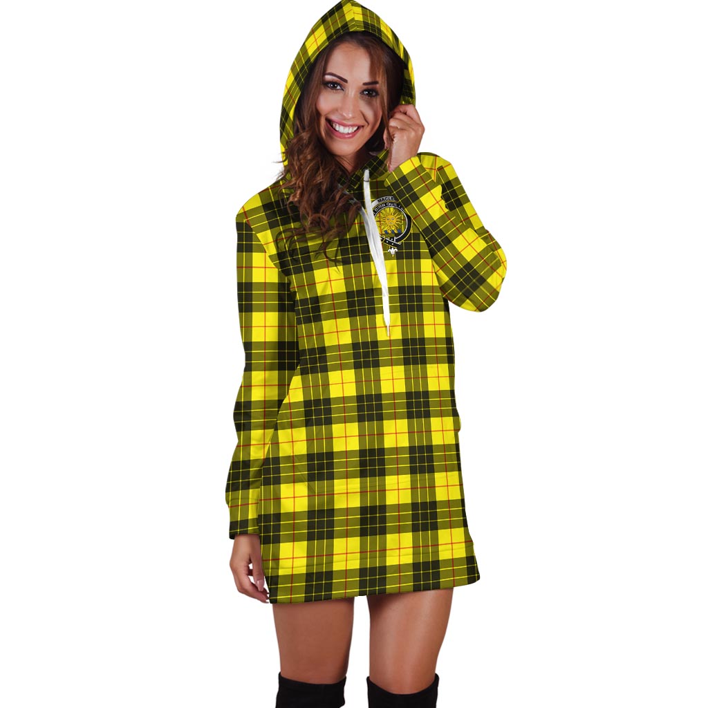 MacLeod (McLeod) Tartan Hoodie Dress with Family Crest - Tartan Vibes Clothing