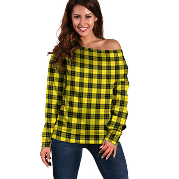 MacLeod (McLeod) Tartan Off Shoulder Women Sweater