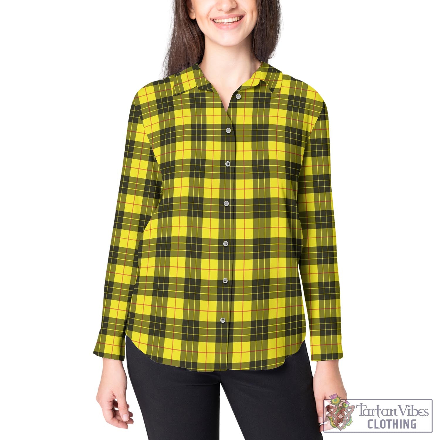 MacLeod of Lewis Modern Tartan Womens Casual Shirt