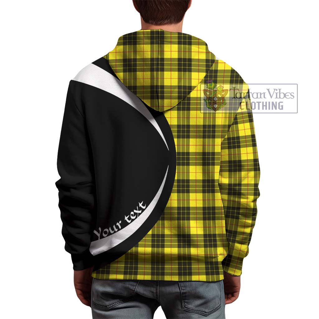 MacLeod (McLeod) Tartan Hoodie with Family Crest Circle Style - Tartan Vibes Clothing