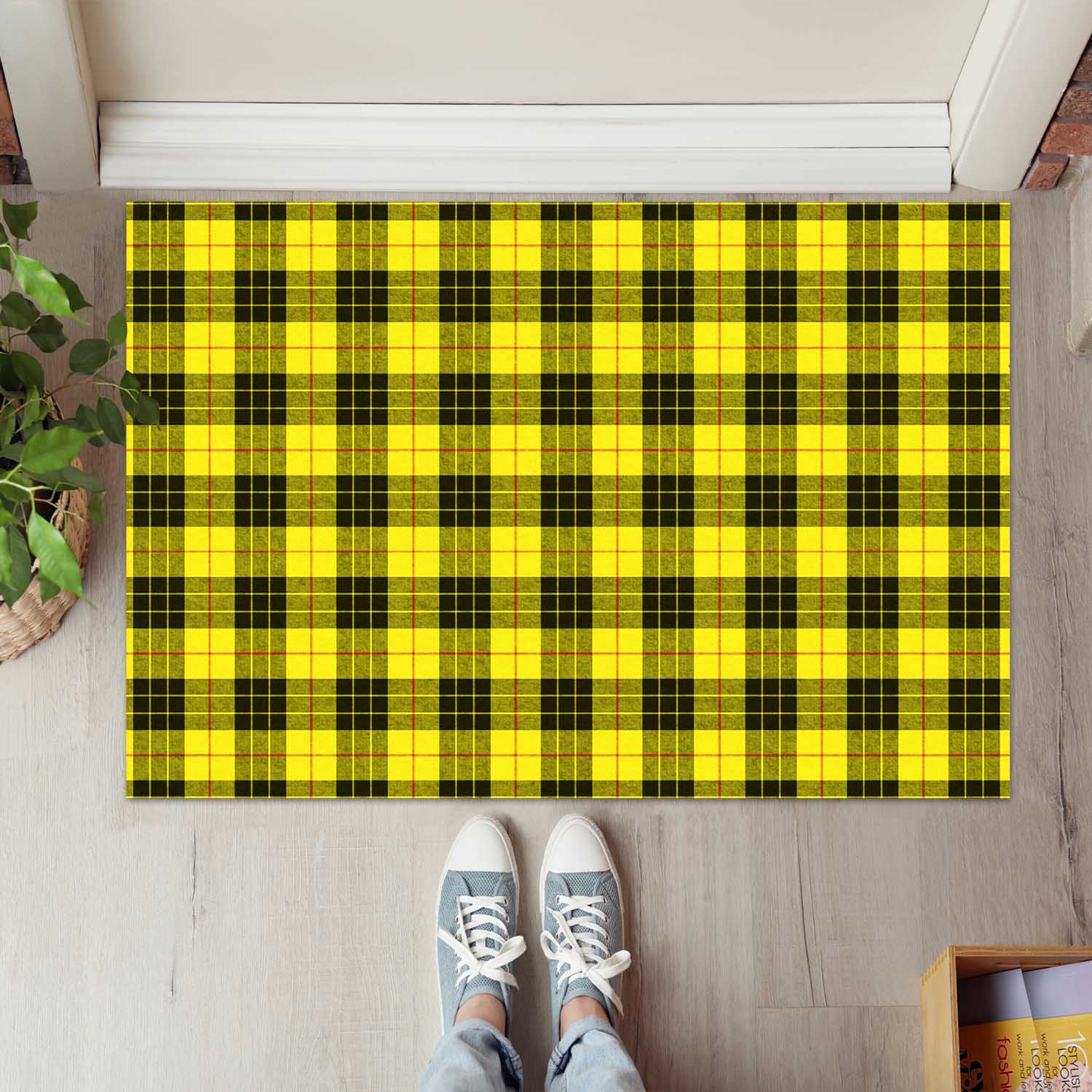 MacLeod of Lewis Modern Tartan Door Mat - Tartanvibesclothing