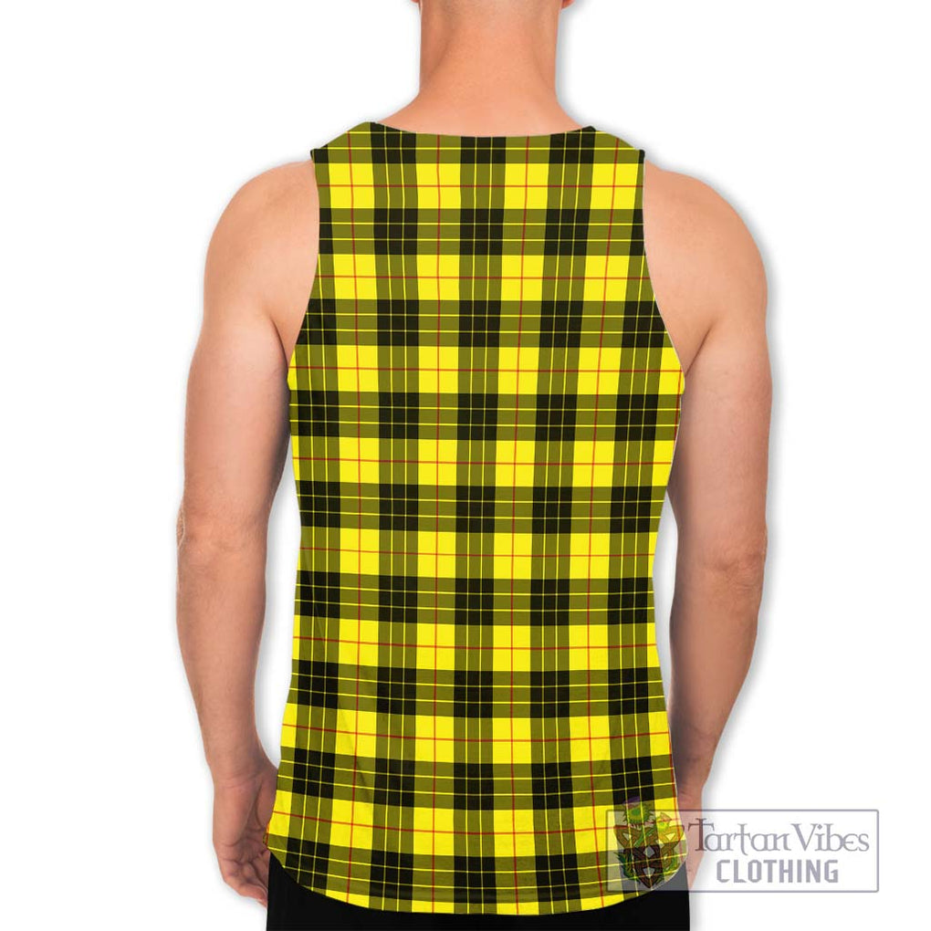 MacLeod (McLeod) Tartan Men's Tank Top with Family Crest DNA In Me Style - Tartanvibesclothing Shop