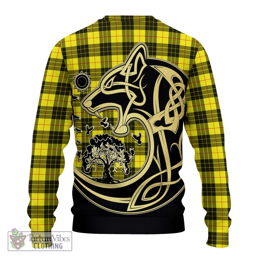 MacLeod (McLeod) Tartan Ugly Sweater with Family Crest Celtic Wolf Style - Tartan Vibes Clothing