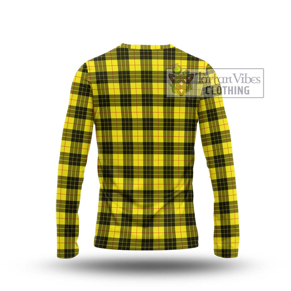 MacLeod (McLeod) Tartan Long Sleeve T-Shirt with Family Crest DNA In Me Style - Tartanvibesclothing Shop