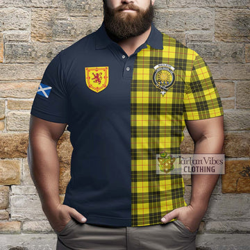 MacLeod (McLeod) Tartan Polo Shirt Alba with Scottish Lion Royal Arm Half Style