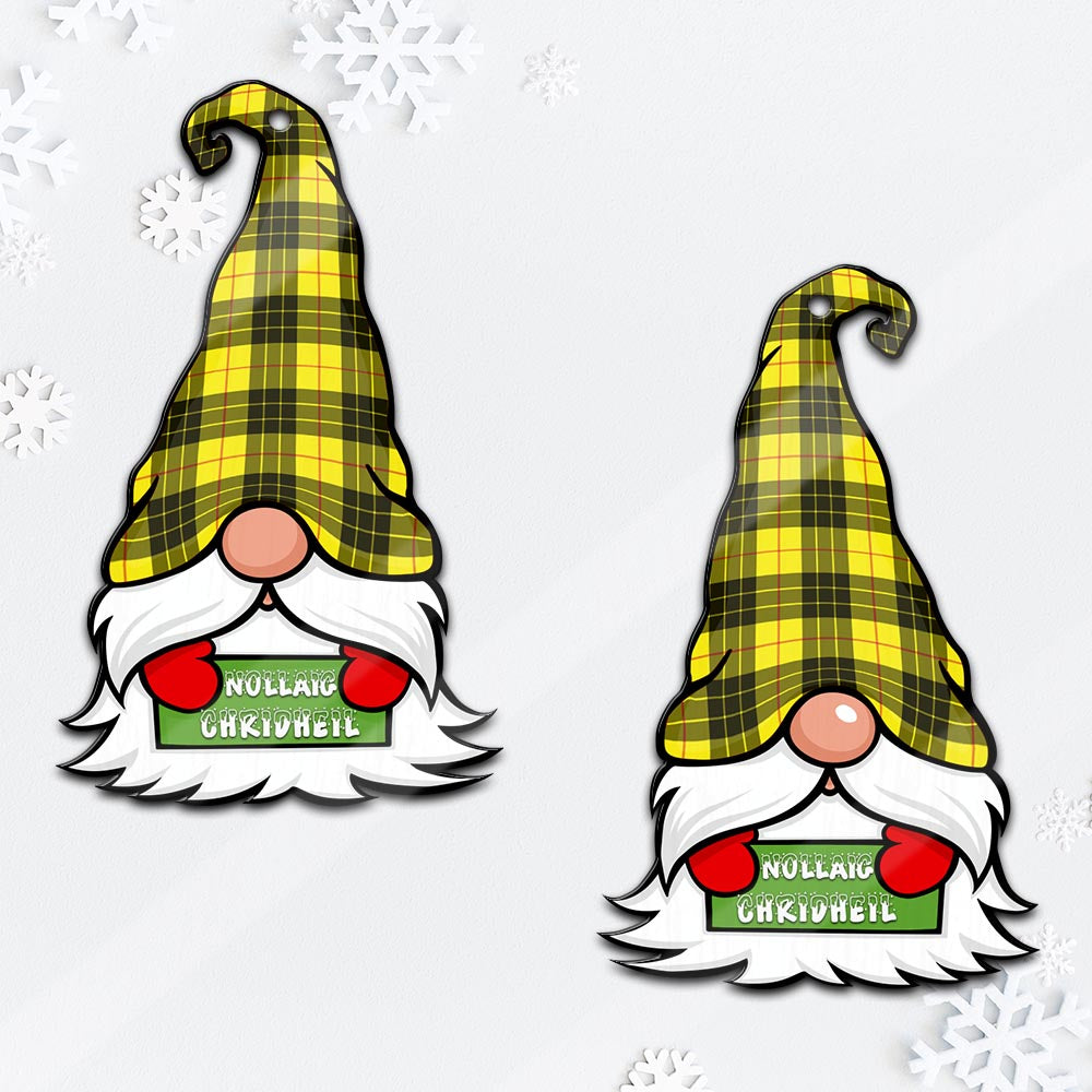 MacLeod (McLeod) Gnome Christmas Ornament with His Tartan Christmas Hat - Tartan Vibes Clothing