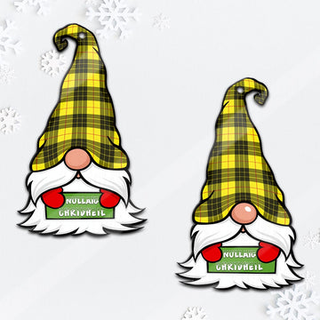 MacLeod (McLeod) Gnome Christmas Ornament with His Tartan Christmas Hat