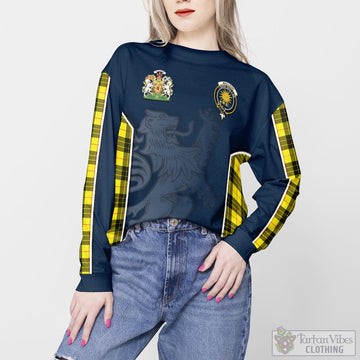 MacLeod (McLeod) Tartan Sweater with Family Crest and Lion Rampant Vibes Sport Style