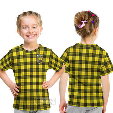 MacLeod (McLeod) Tartan Kid T-Shirt with Family Crest