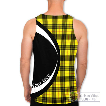 MacLeod (McLeod) Tartan Men's Tank Top with Family Crest Circle Style