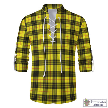 MacLeod (McLeod) Tartan Men's Scottish Traditional Jacobite Ghillie Kilt Shirt