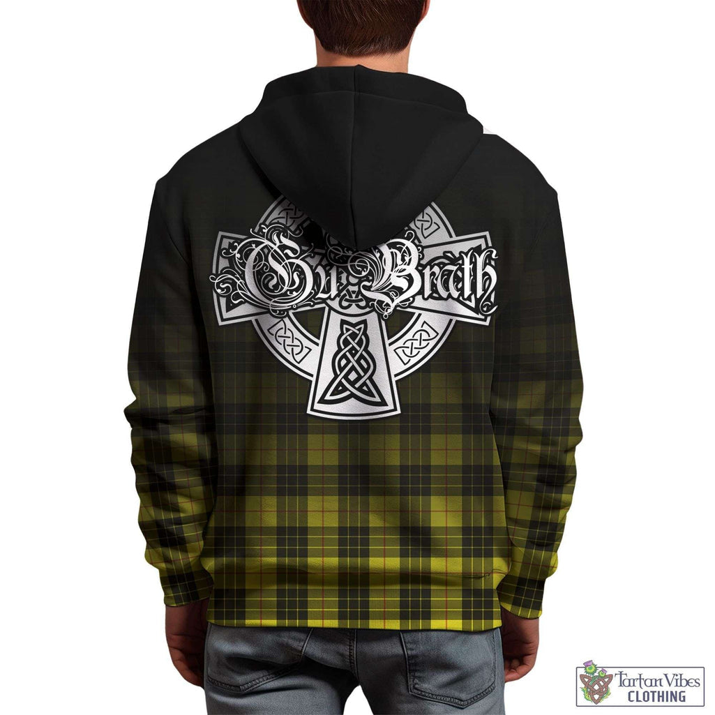 Tartan Vibes Clothing MacLeod of Lewis Modern Tartan Hoodie Featuring Alba Gu Brath Family Crest Celtic Inspired