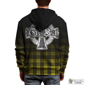 MacLeod (McLeod) Tartan Hoodie Featuring Alba Gu Brath Family Crest Celtic Inspired