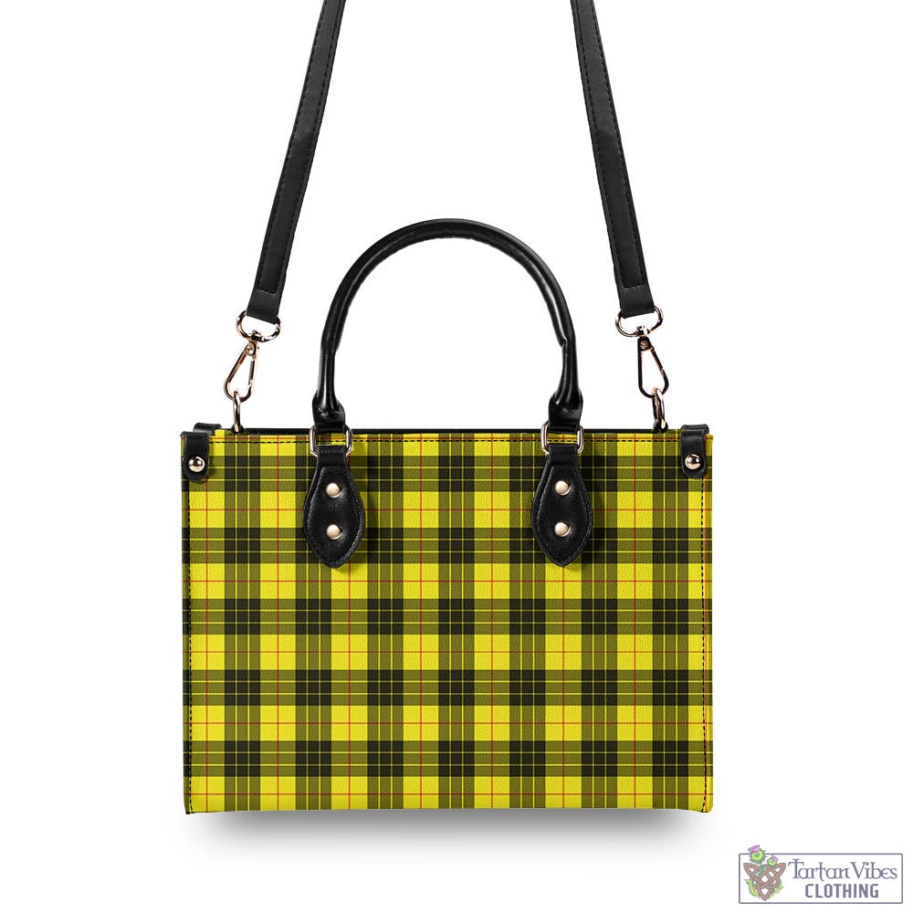 Tartan Vibes Clothing MacLeod of Lewis Modern Tartan Luxury Leather Handbags