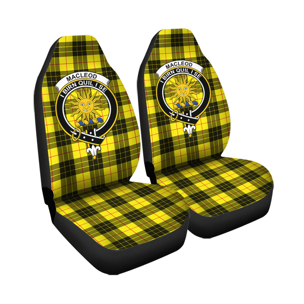 MacLeod of Lewis Modern Tartan Car Seat Cover with Family Crest - Tartanvibesclothing