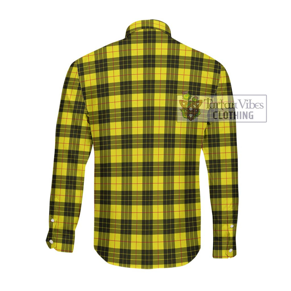 MacLeod (McLeod) Tartan Long Sleeve Button Shirt with Family Crest DNA In Me Style - Tartanvibesclothing Shop