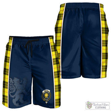 MacLeod (McLeod) Tartan Men's Shorts with Family Crest and Lion Rampant Vibes Sport Style