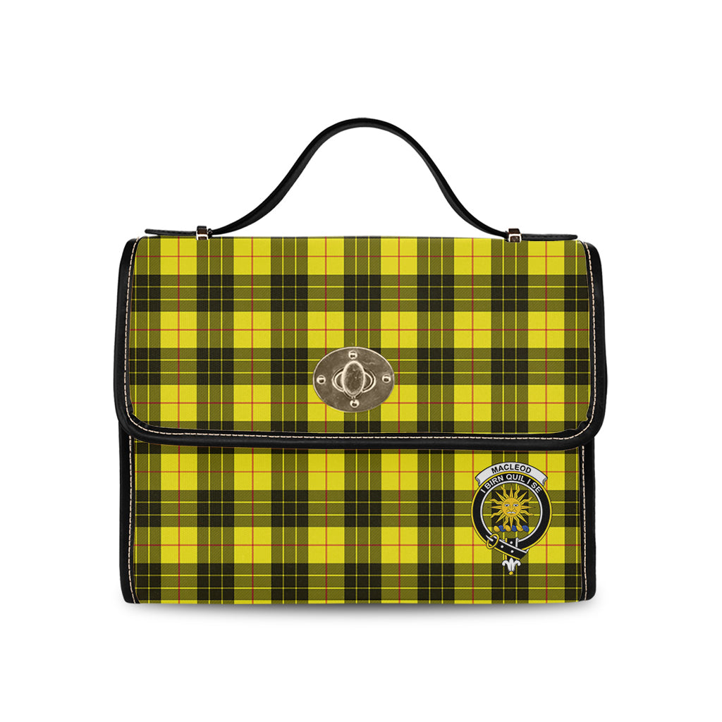 macleod-of-lewis-modern-tartan-leather-strap-waterproof-canvas-bag-with-family-crest