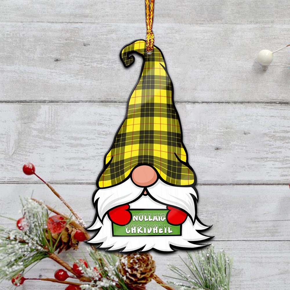 MacLeod (McLeod) Gnome Christmas Ornament with His Tartan Christmas Hat - Tartan Vibes Clothing