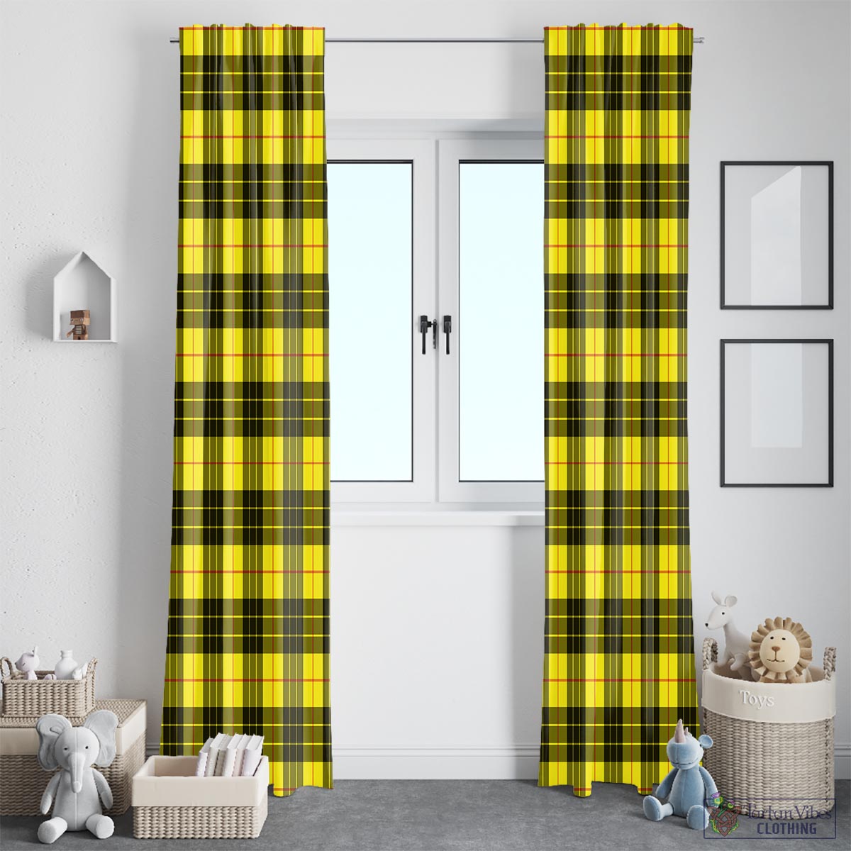 MacLeod of Lewis Modern Tartan Window Curtain