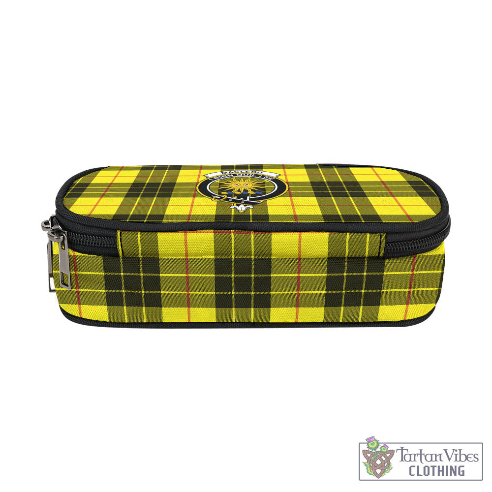 Tartan Vibes Clothing MacLeod of Lewis Modern Tartan Pen and Pencil Case with Family Crest