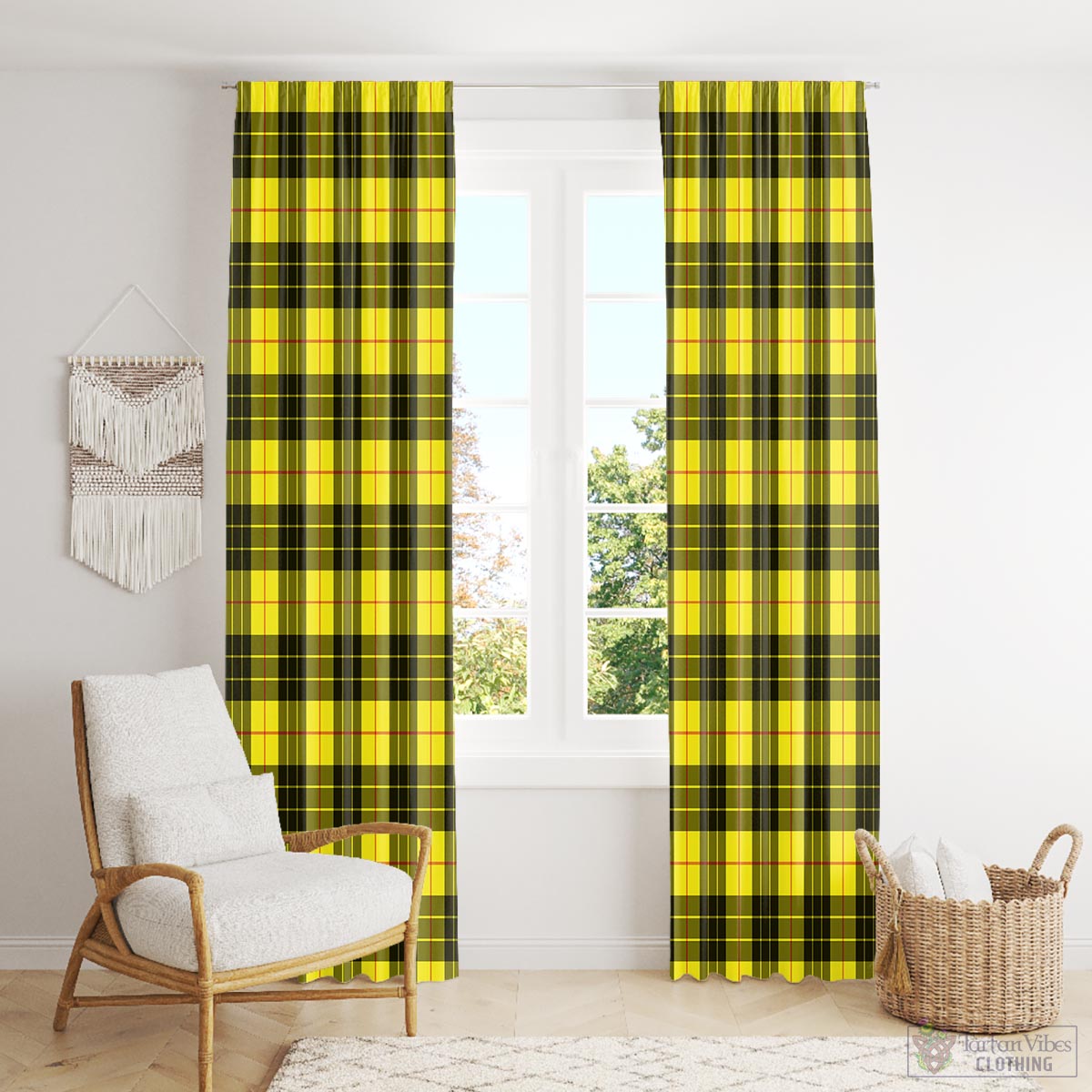 MacLeod of Lewis Modern Tartan Window Curtain