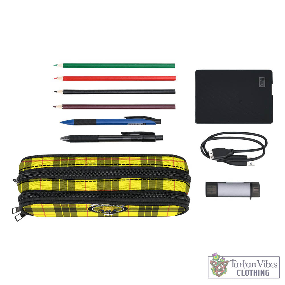 Tartan Vibes Clothing MacLeod of Lewis Modern Tartan Pen and Pencil Case with Family Crest