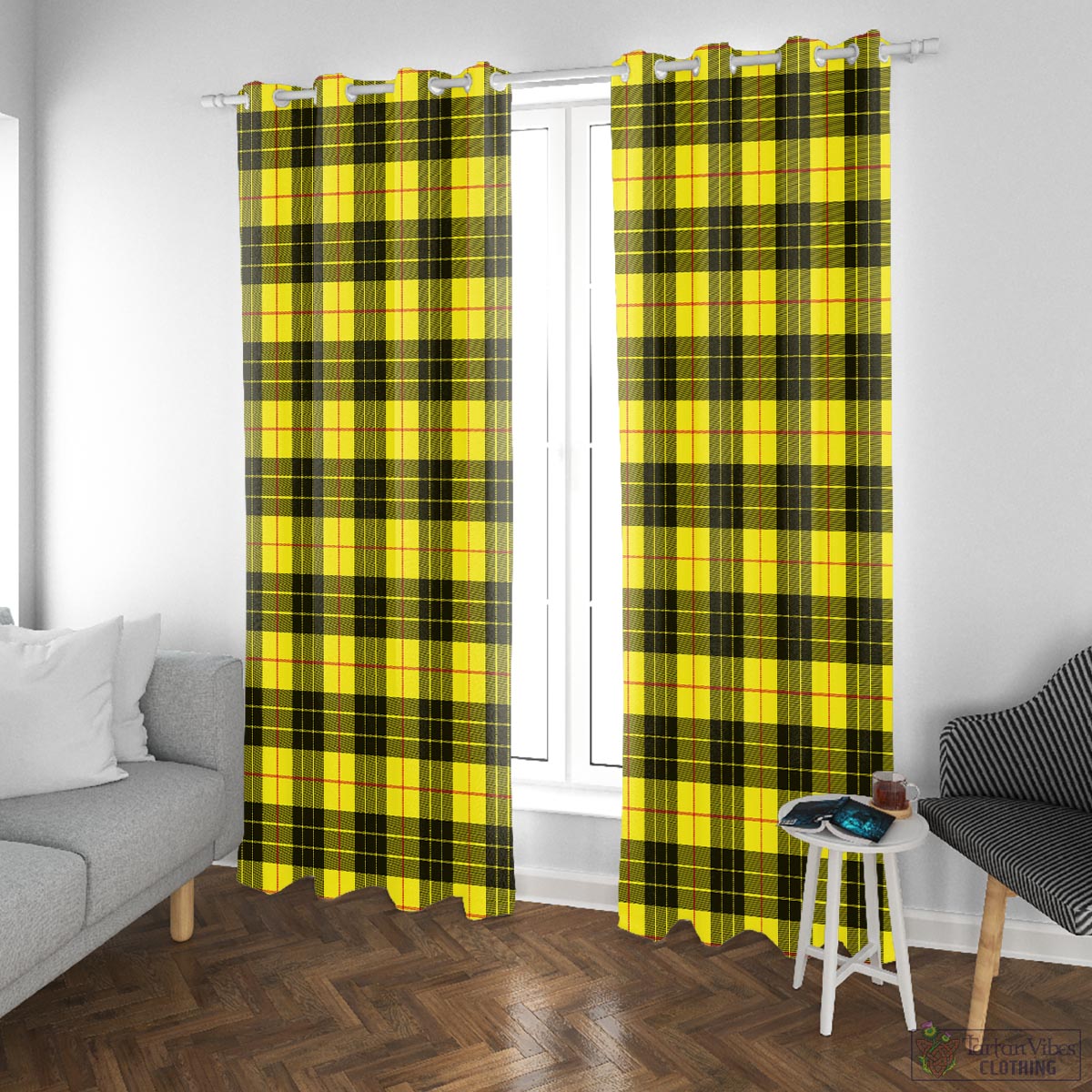 MacLeod of Lewis Modern Tartan Window Curtain