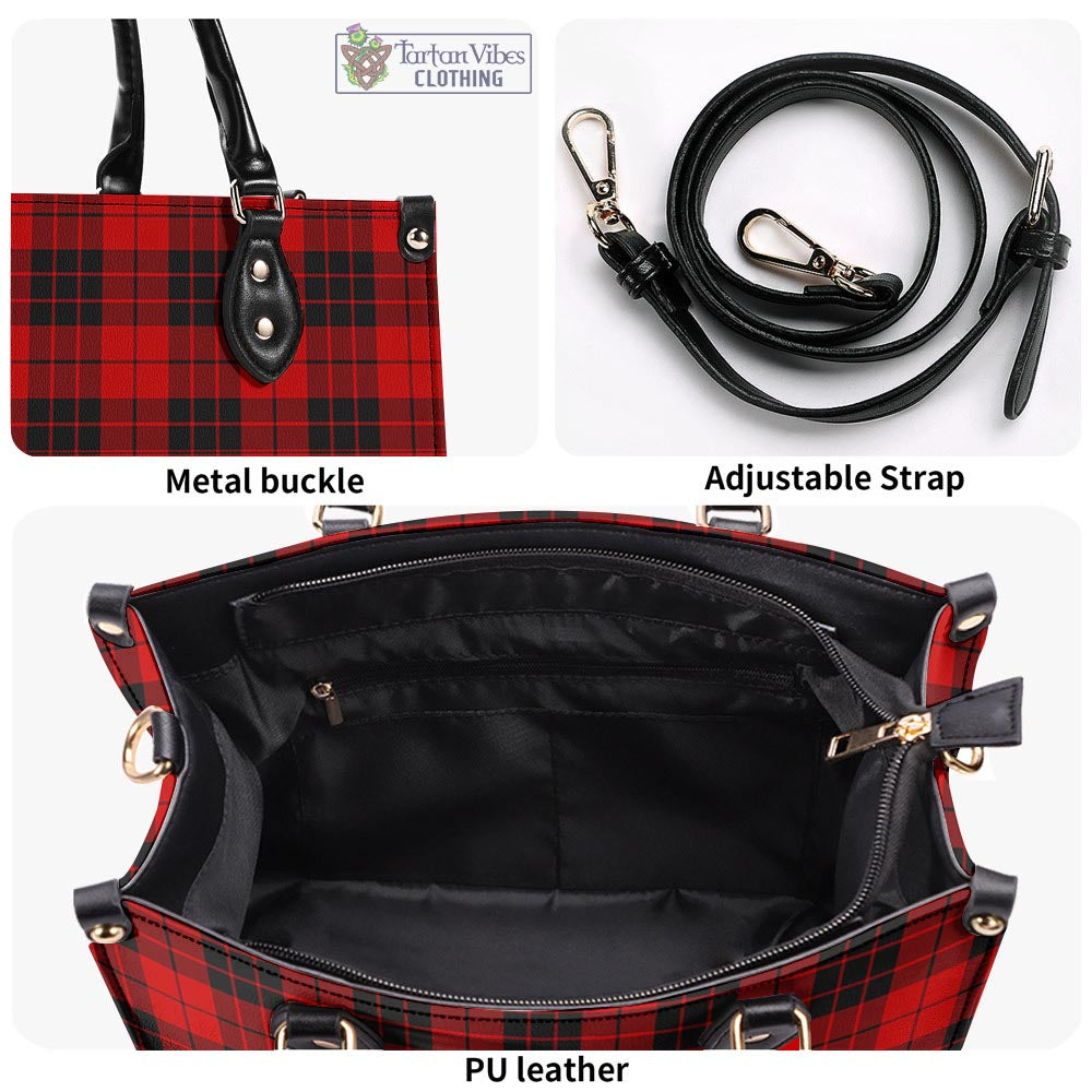 Tartan Vibes Clothing MacLeod of Raasay Tartan Luxury Leather Handbags