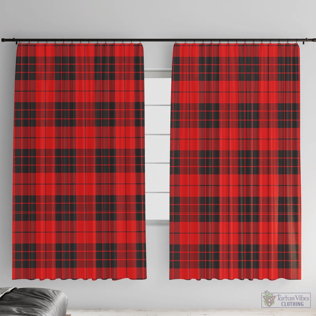 MacLeod of Raasay Tartan Window Curtain