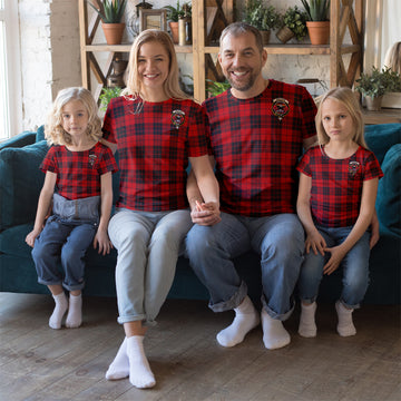 MacLeod of Raasay Tartan T-Shirt with Family Crest