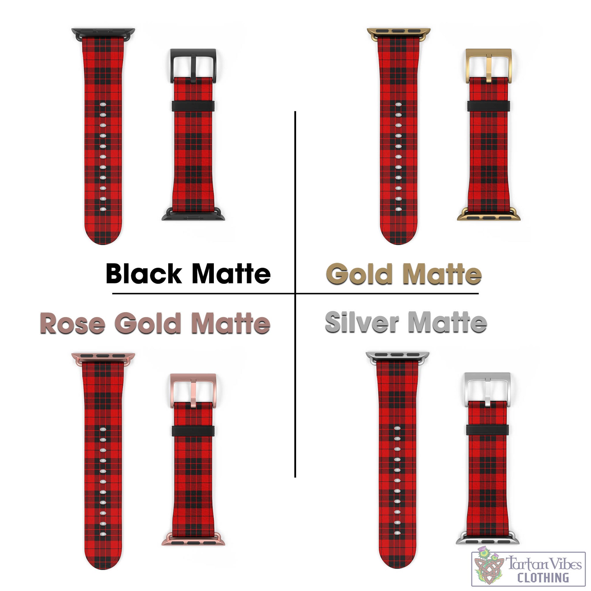 Tartan Vibes Clothing MacLeod of Raasay Tartan Watch Band