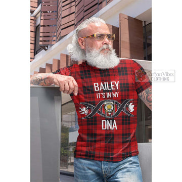 MacLeod of Raasay Tartan Cotton T-shirt with Family Crest DNA In Me Style