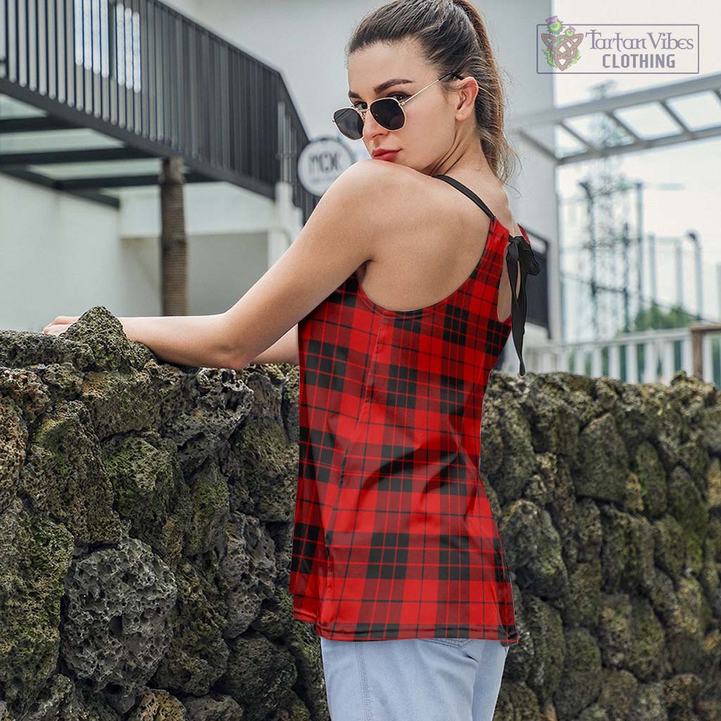 Tartan Vibes Clothing MacLeod of Raasay Tartan Loose Halter Neck Camisole