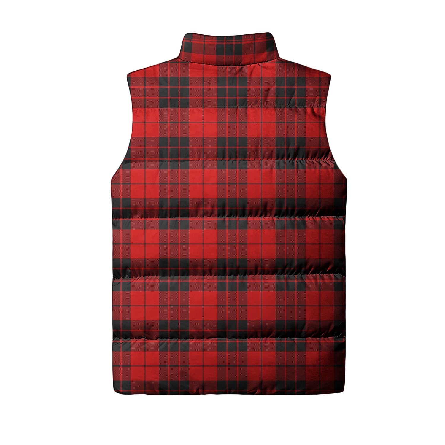 MacLeod of Raasay Tartan Sleeveless Puffer Jacket with Family Crest - Tartanvibesclothing