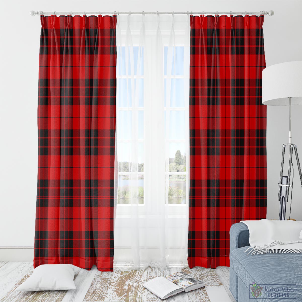 MacLeod of Raasay Tartan Window Curtain