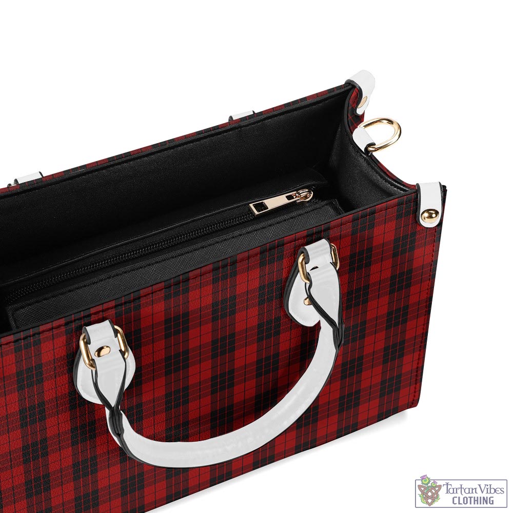 Tartan Vibes Clothing MacLeod of Raasay Highland Tartan Luxury Leather Handbags