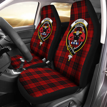 MacLeod of Raasay Highland Tartan Car Seat Cover with Family Crest