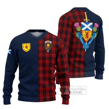 MacLeod of Raasay Highland Tartan Ugly Sweater with Scottish Lion Royal Arm Half Style