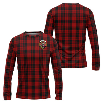 MacLeod of Raasay Highland Tartan Long Sleeve T-Shirt with Family Crest