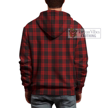 MacLeod of Raasay Highland Tartan Hoodie with Family Crest DNA In Me Style