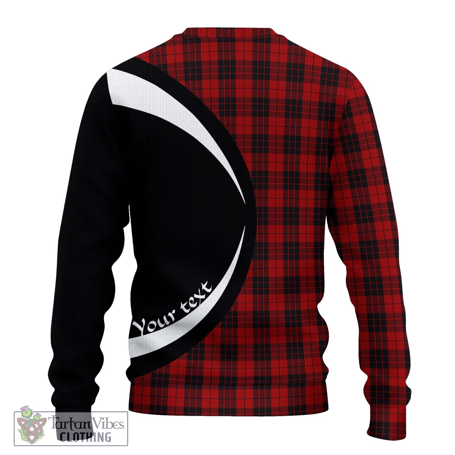 MacLeod of Raasay Highland Tartan Knitted Sweater with Family Crest Circle Style - Tartan Vibes Clothing