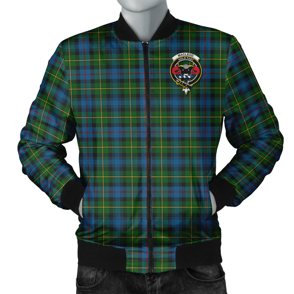 macleod-of-skye-tartan-bomber-jacket-with-family-crest