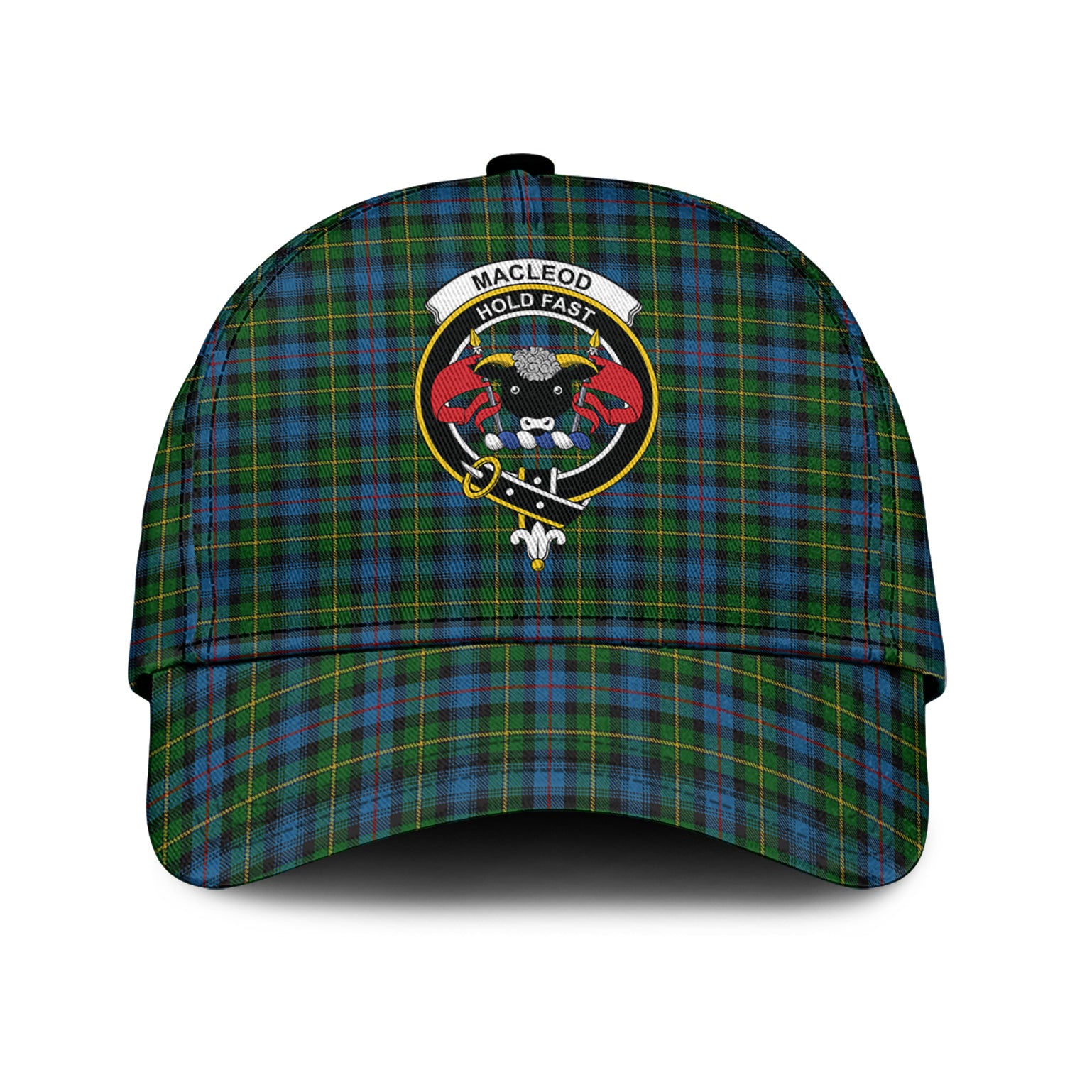 MacLeod of Skye Tartan Classic Cap with Family Crest Classic Cap Universal Fit - Tartan Vibes Clothing