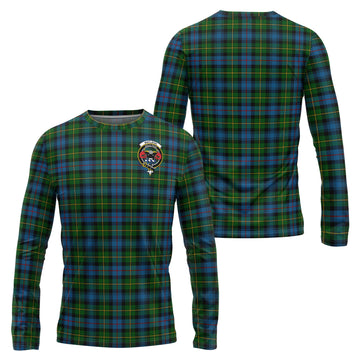 MacLeod of Skye Tartan Long Sleeve T-Shirt with Family Crest