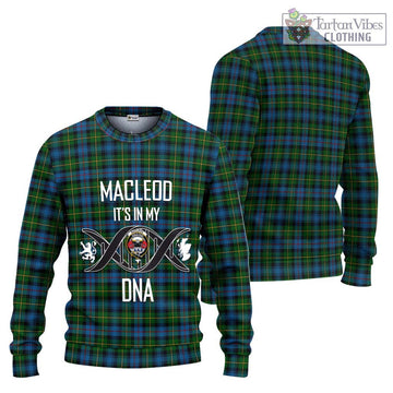 MacLeod of Skye Tartan Ugly Sweater with Family Crest DNA In Me Style